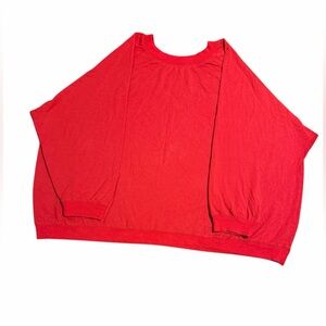 Selkie Super Soft Red Sweatshirt Size 4X